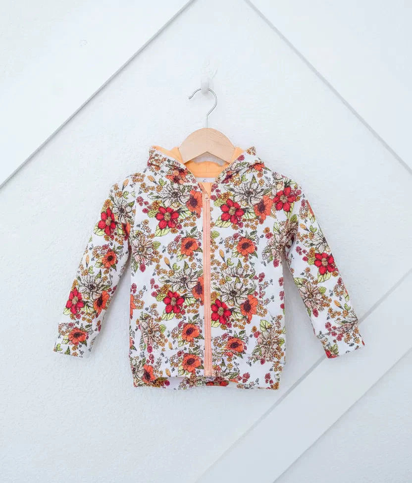 Honeyblossom Zipper Hoodie