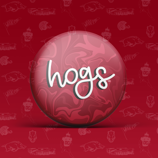 Hogs Swirl Button