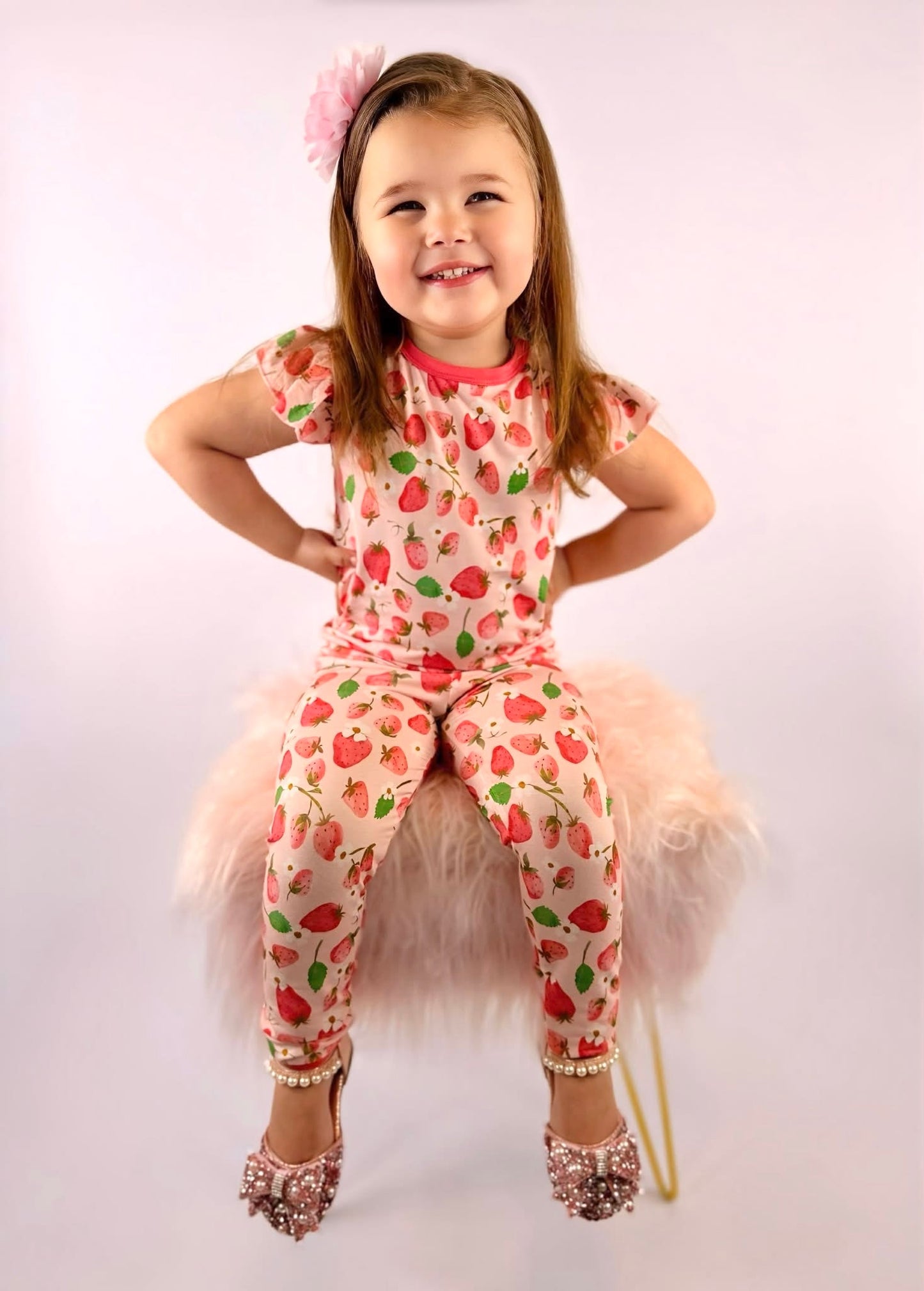 Strawberry Bliss Pajama Set