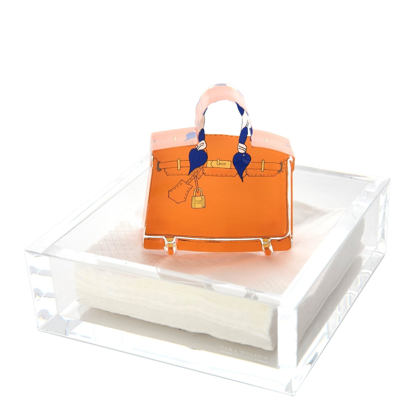 B Bag Acrylic Cocktail Napkin Holder