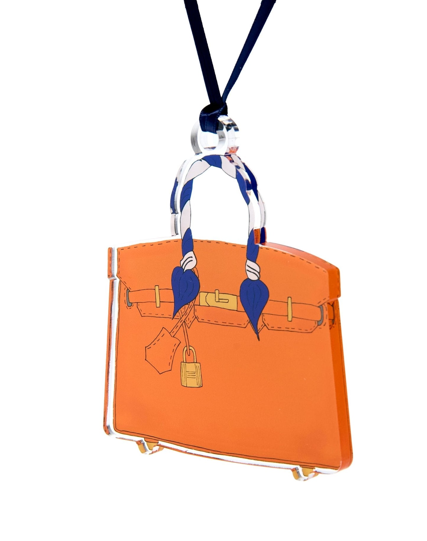 B Bag Acrylic Ornament