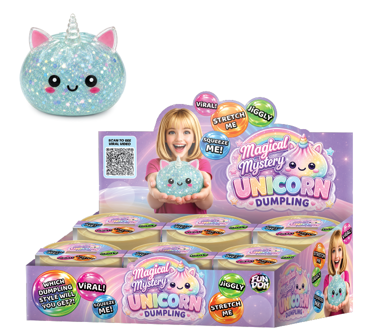 Unicorn Mystery Dumpling Squishy Toy | Sensory Fidget Toy