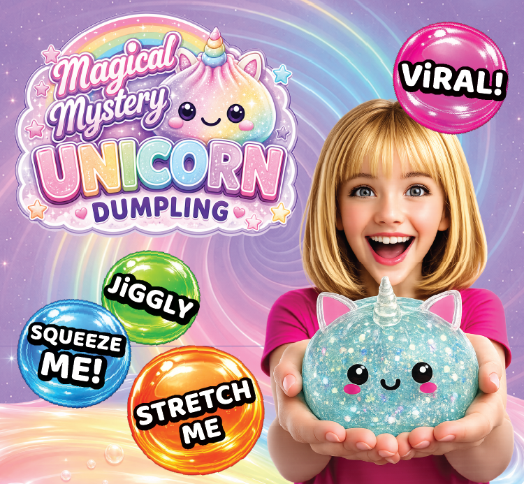 Unicorn Mystery Dumpling Squishy Toy | Sensory Fidget Toy