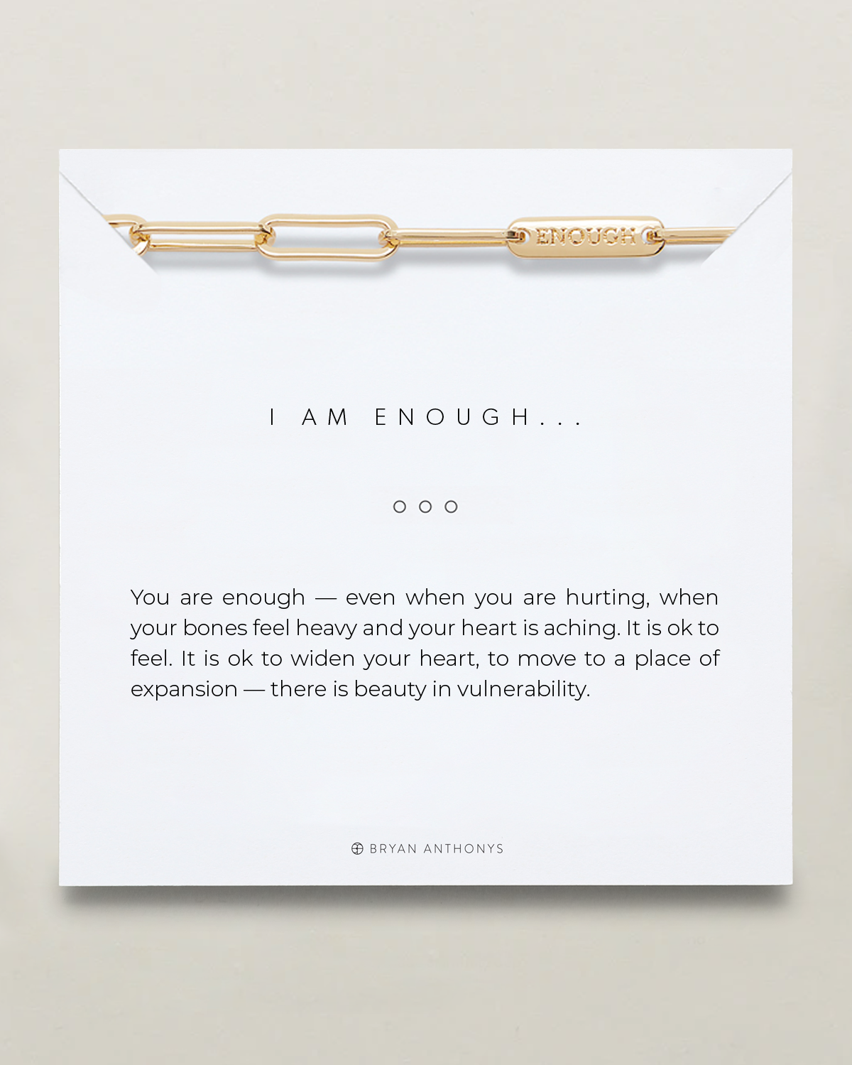 I Am Enough Necklace