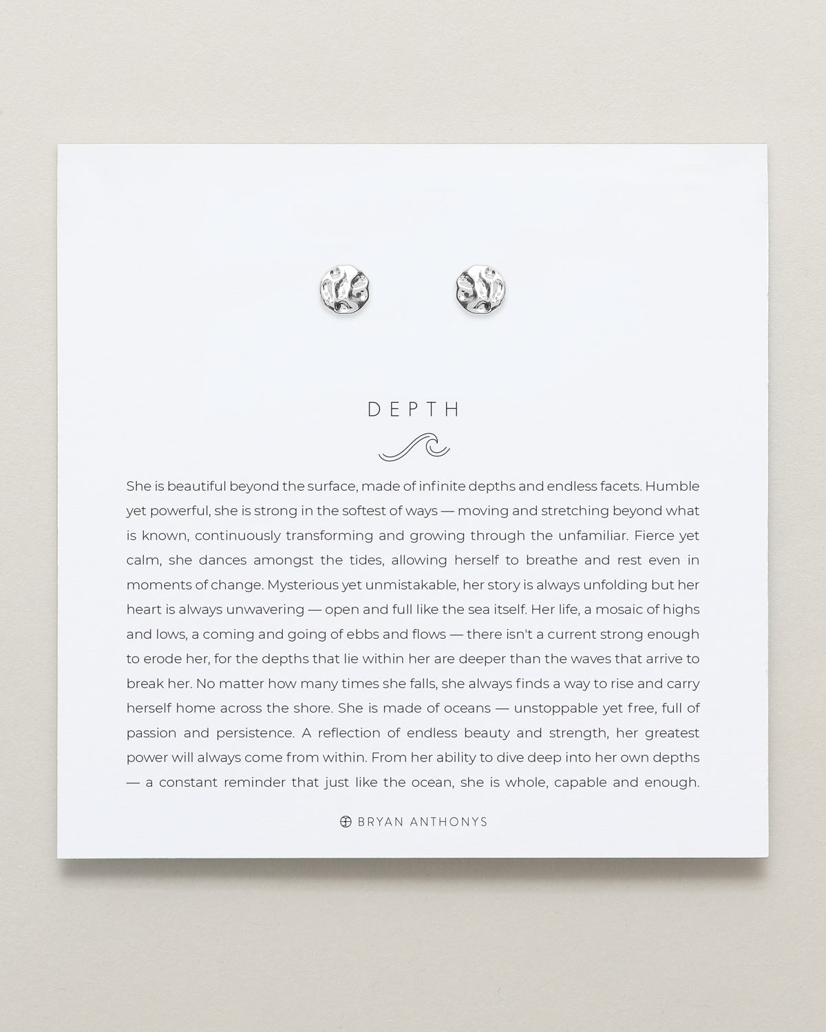 Depth Stud Earrings