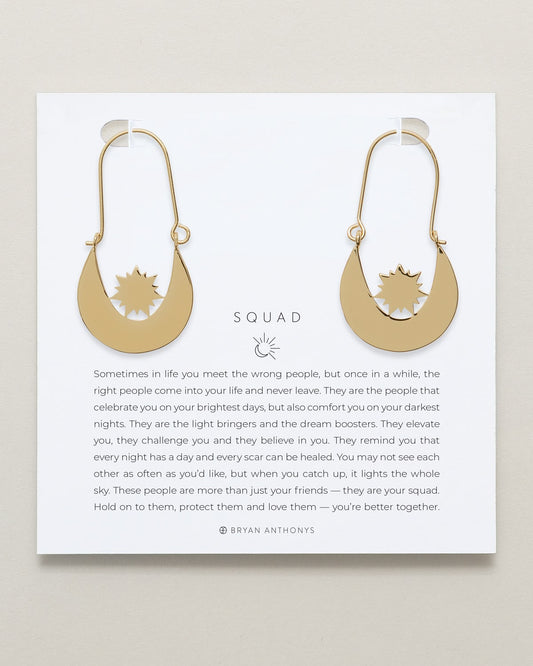 Squad Hoop Earrings