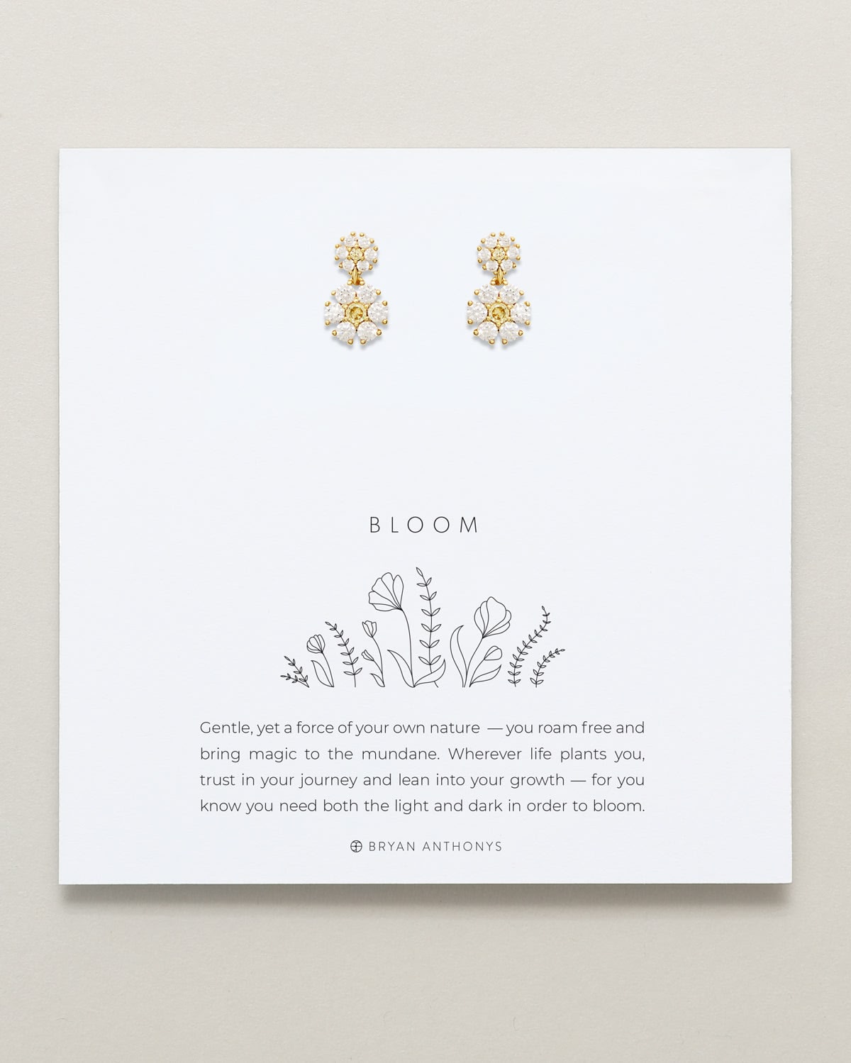 Bloom Drop Earrings