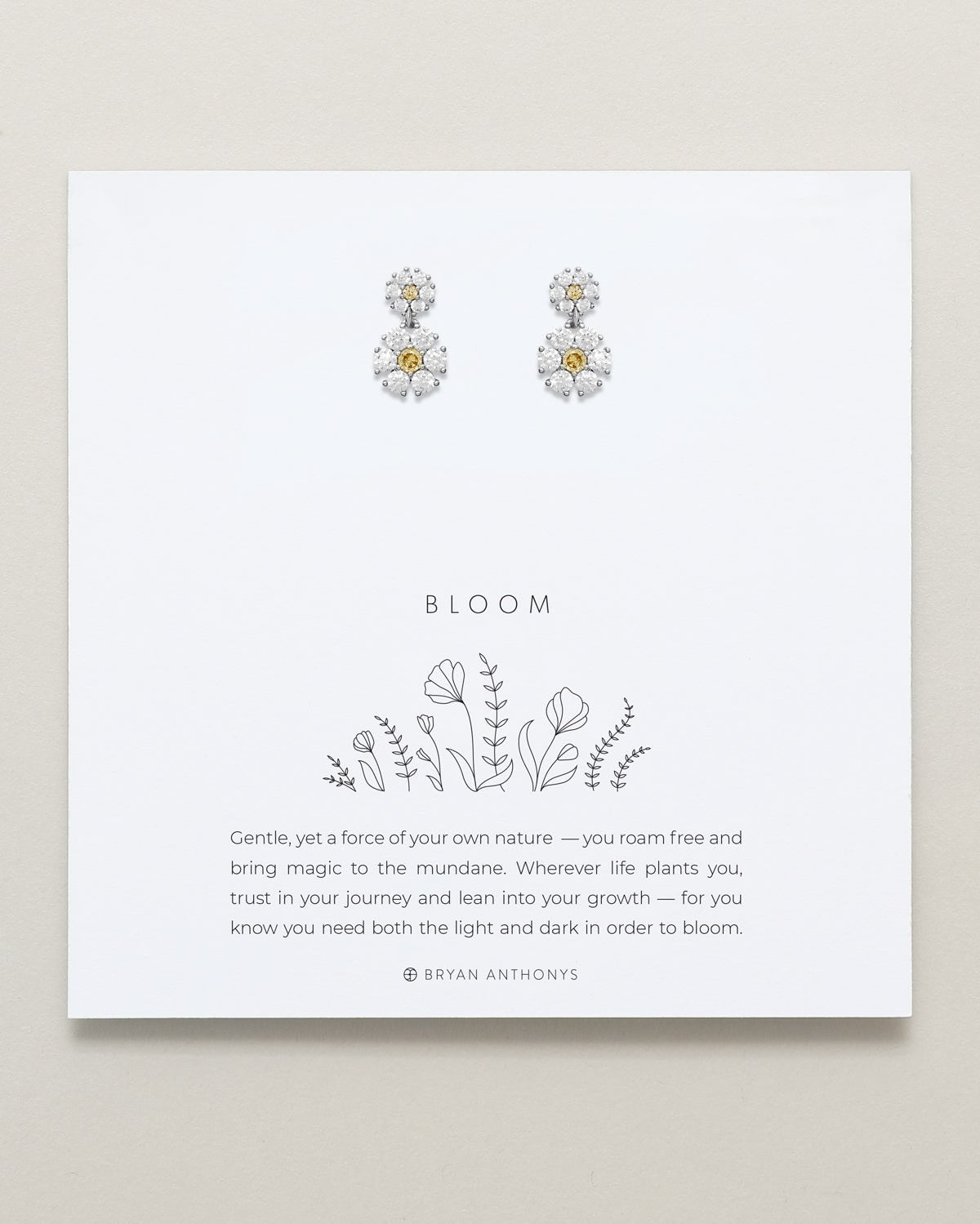 Bloom Drop Earrings