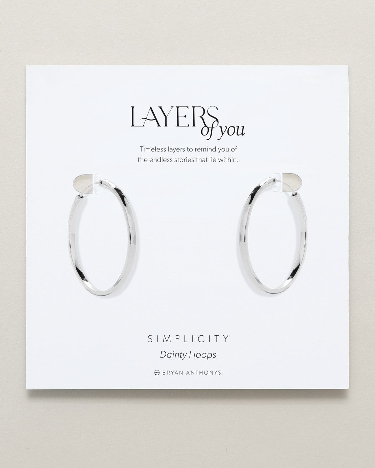 Simplicity Dainty Hoop Earrings