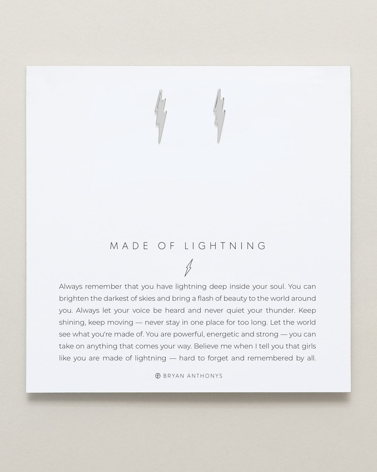 Made Of Lightning Earrings