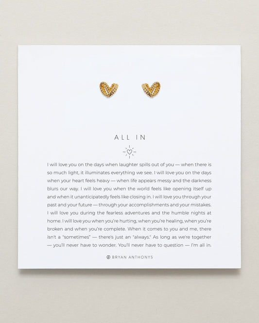 All In Stud Earrings