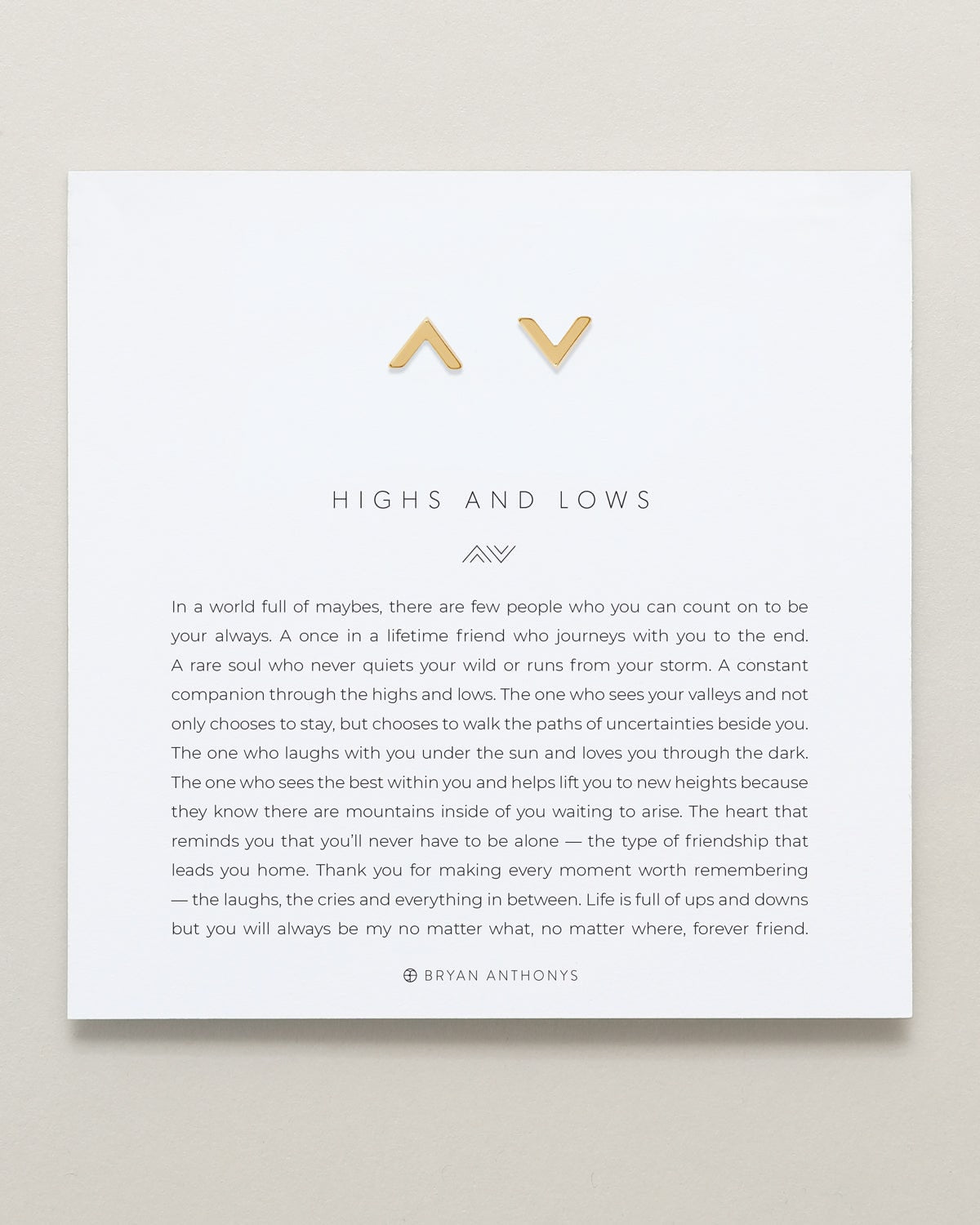 Highs & Lows Stud Earrings