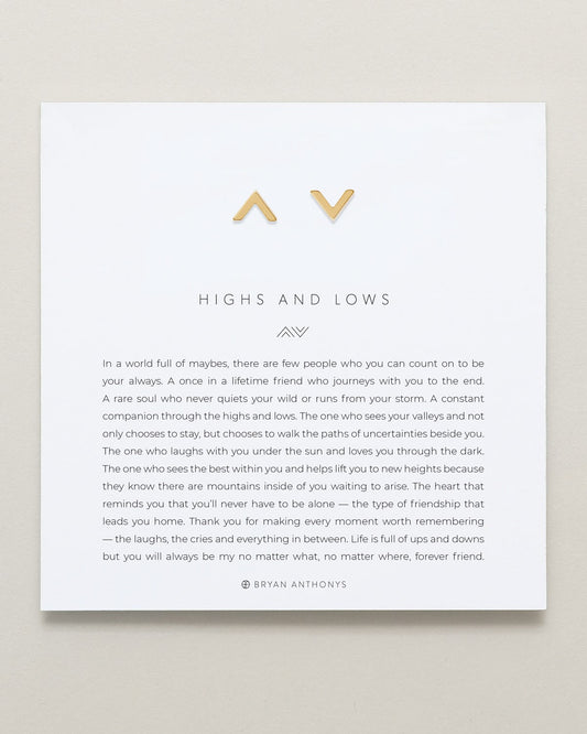 Highs & Lows Stud Earrings