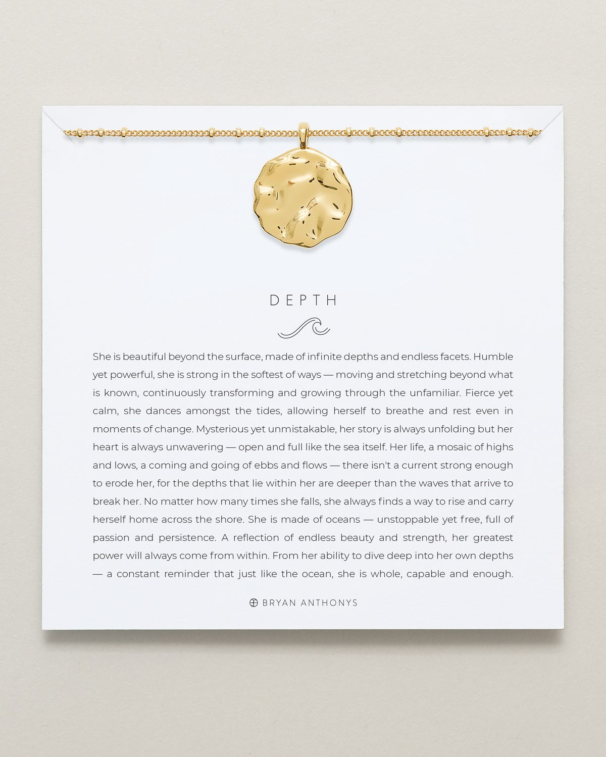 Depth Pendant Necklace