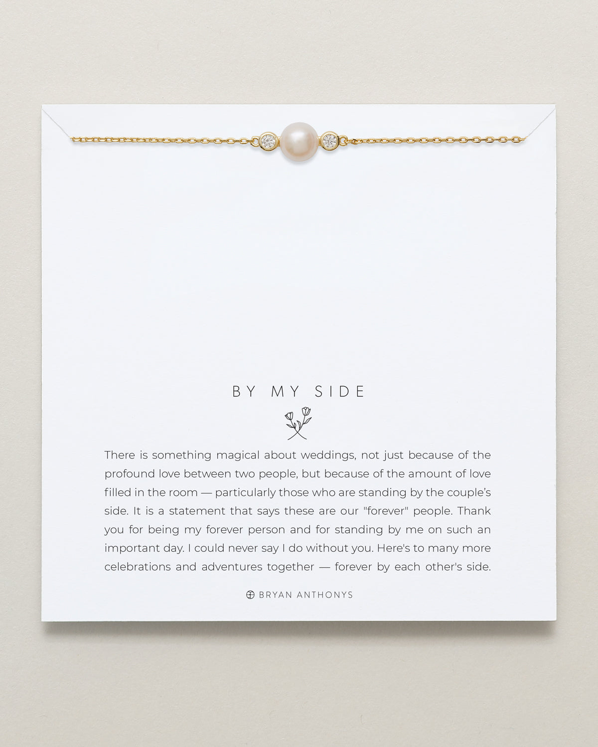 By My Side Pearl Necklace