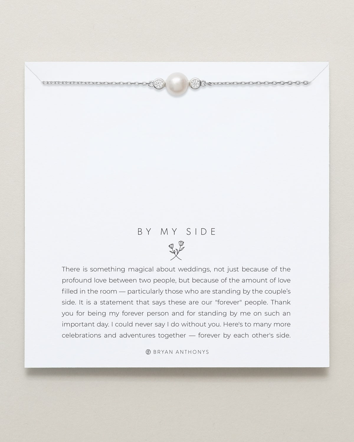 By My Side Pearl Necklace