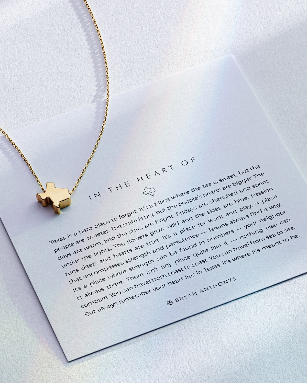 In The Heart Of Necklace — Texas