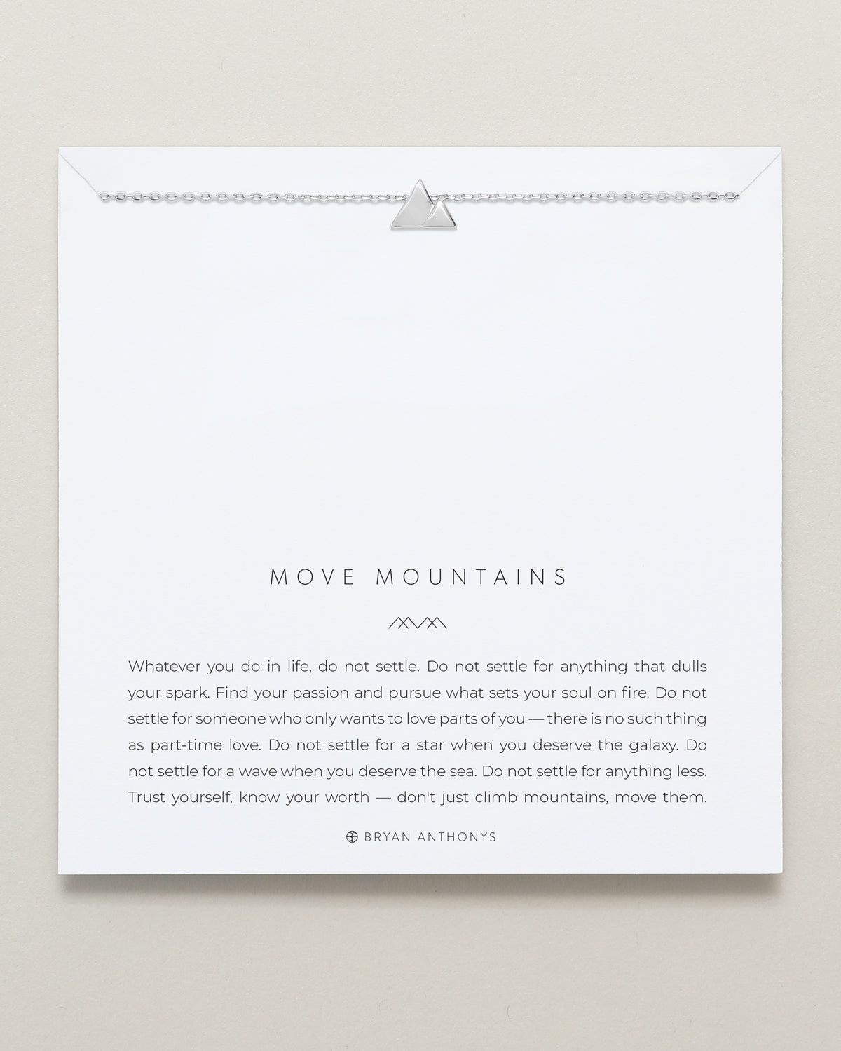 Move Mountains Necklace