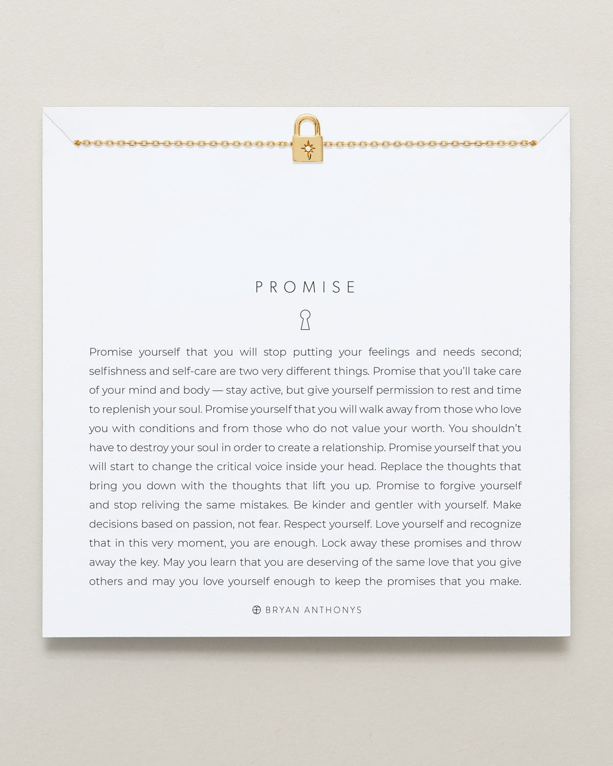 Promise Icon Necklace