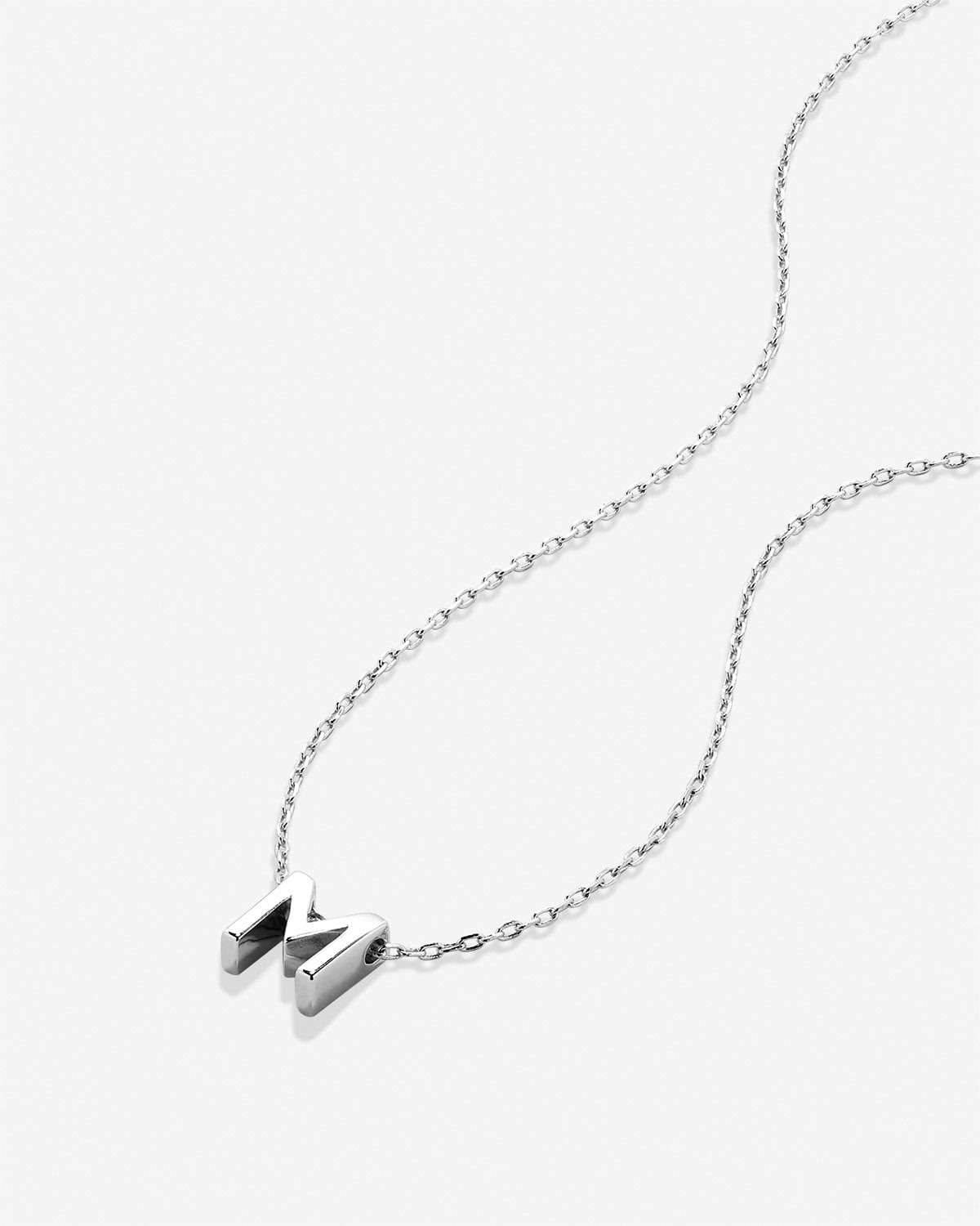Just For You Initial Necklace — M
