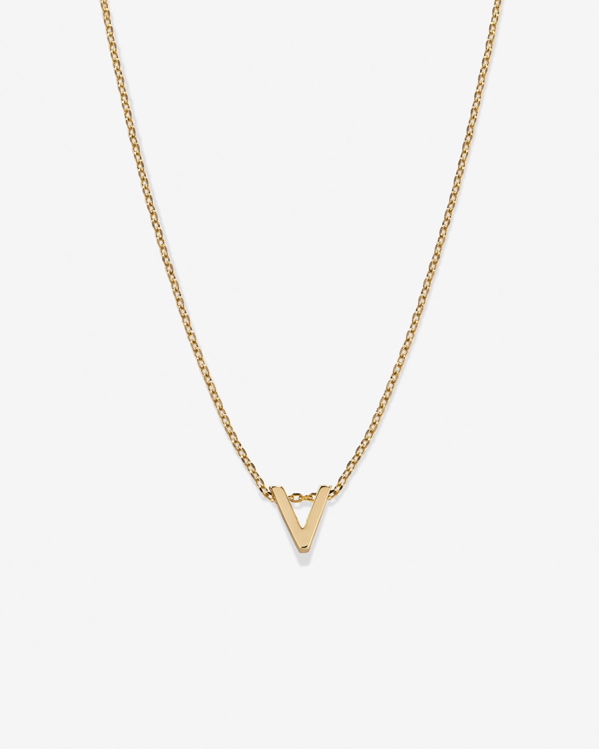 Just For You Initial Necklace — V