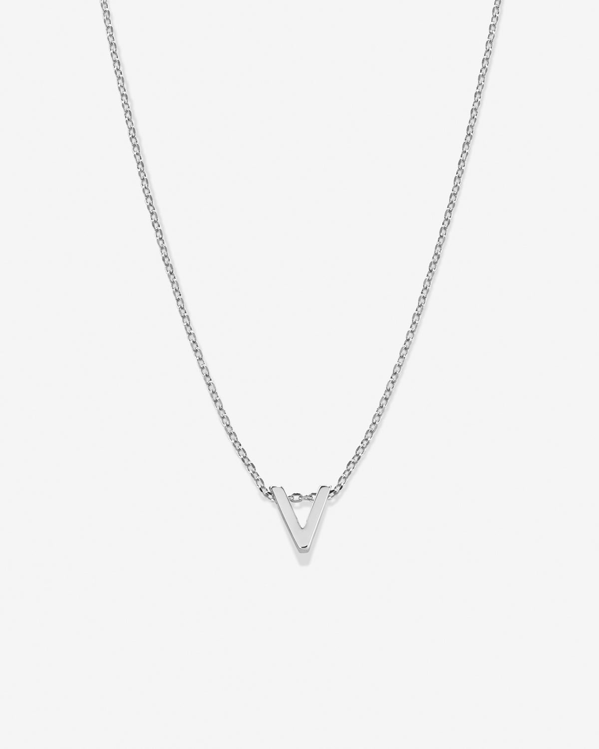 Just For You Initial Necklace — V