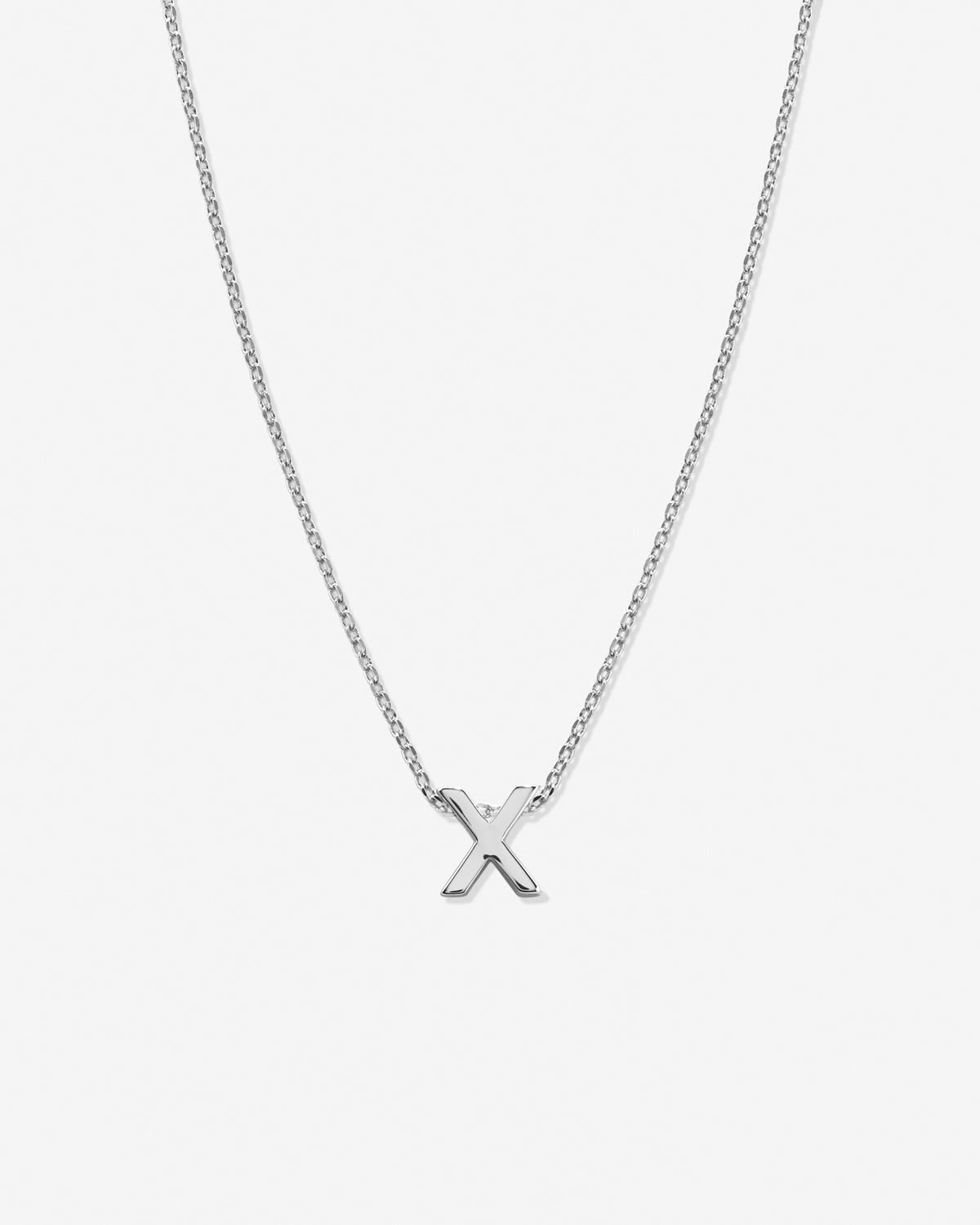 Just For You Initial Necklace — X