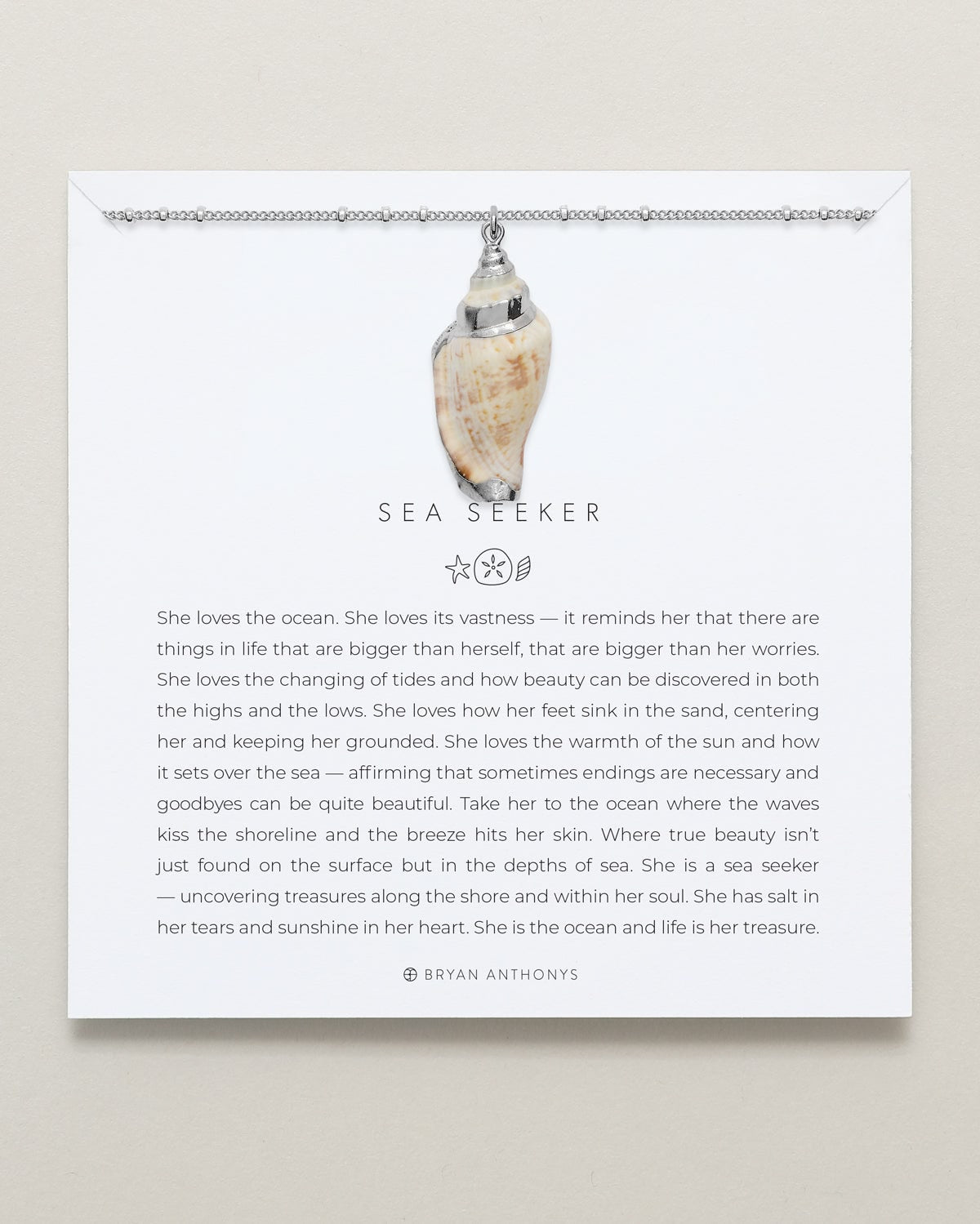 Sea Seeker Shell Necklace