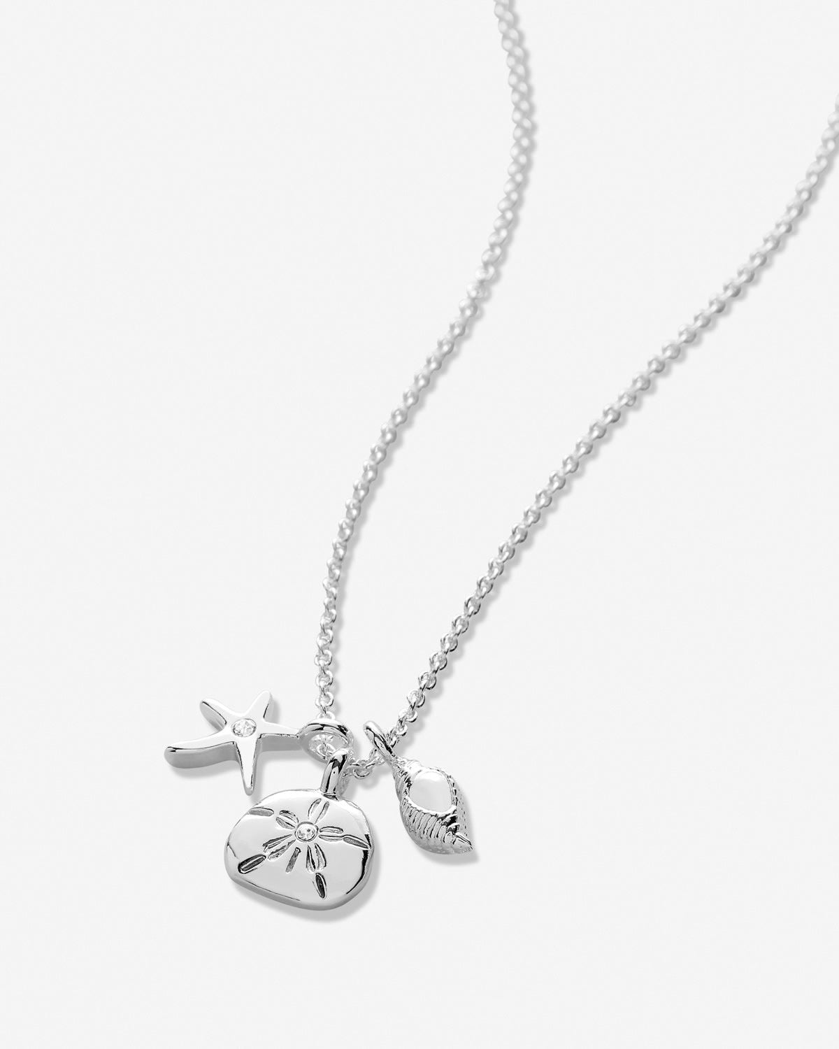 Sea Seeker & Pause Layered Necklace Set