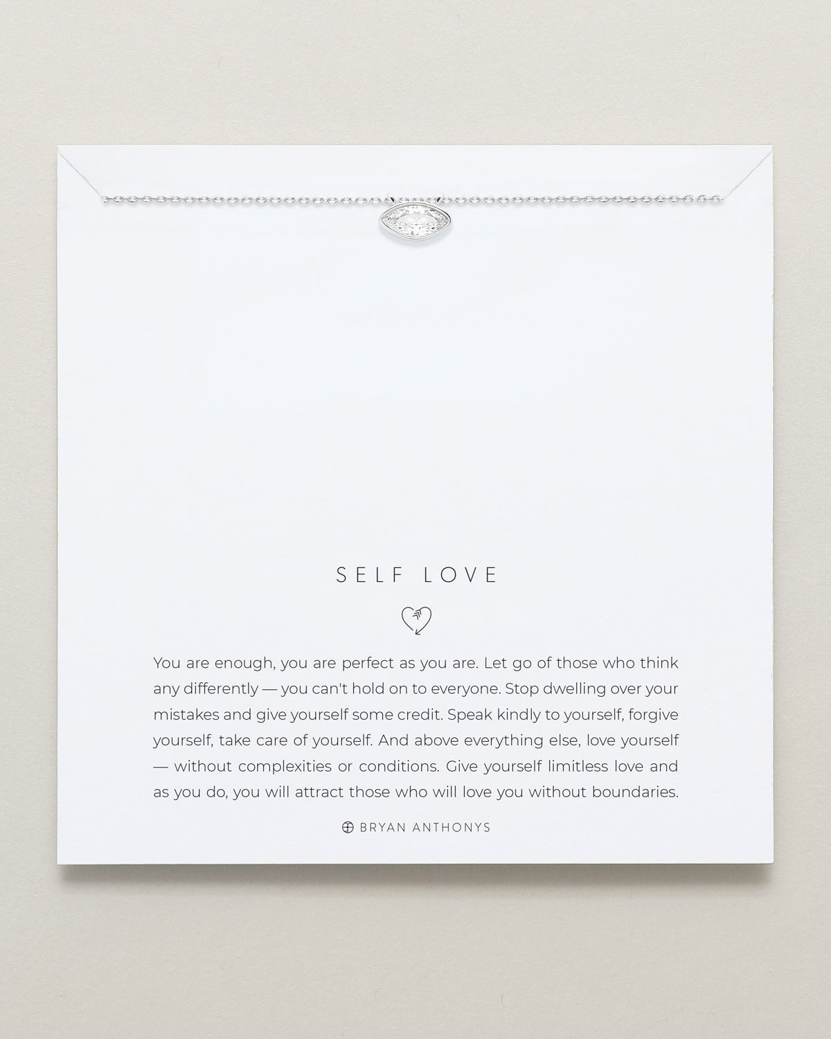 Self Love Marquise Necklace