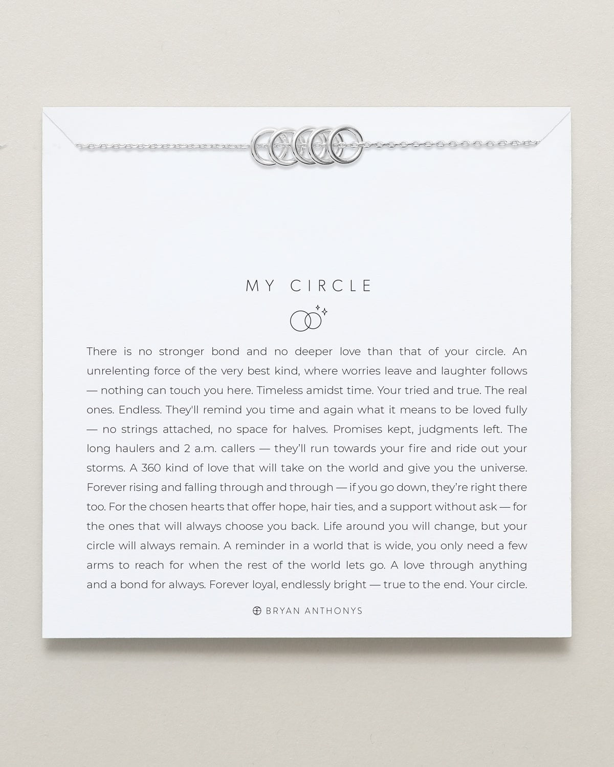 My Circle Dainty Necklace