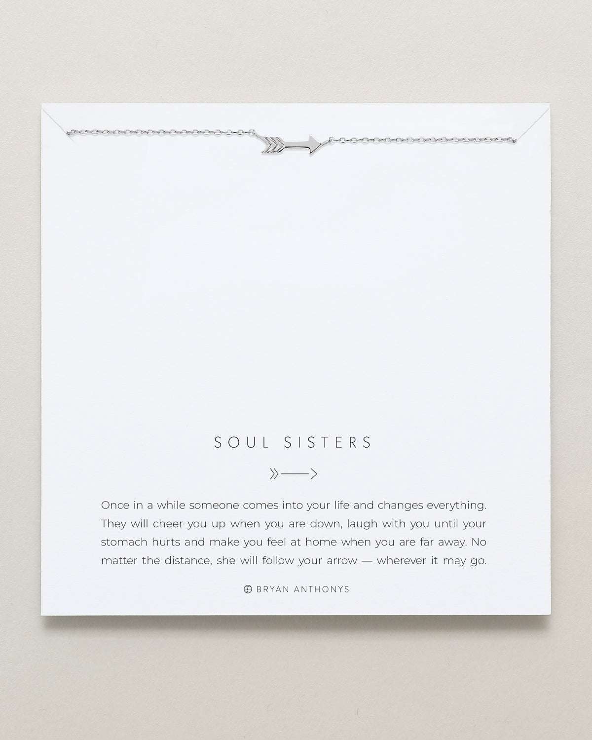 Soul Sisters Icon Arrow Necklace