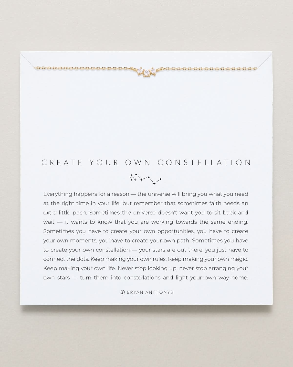 Create Your Own Constellation Stations Necklace