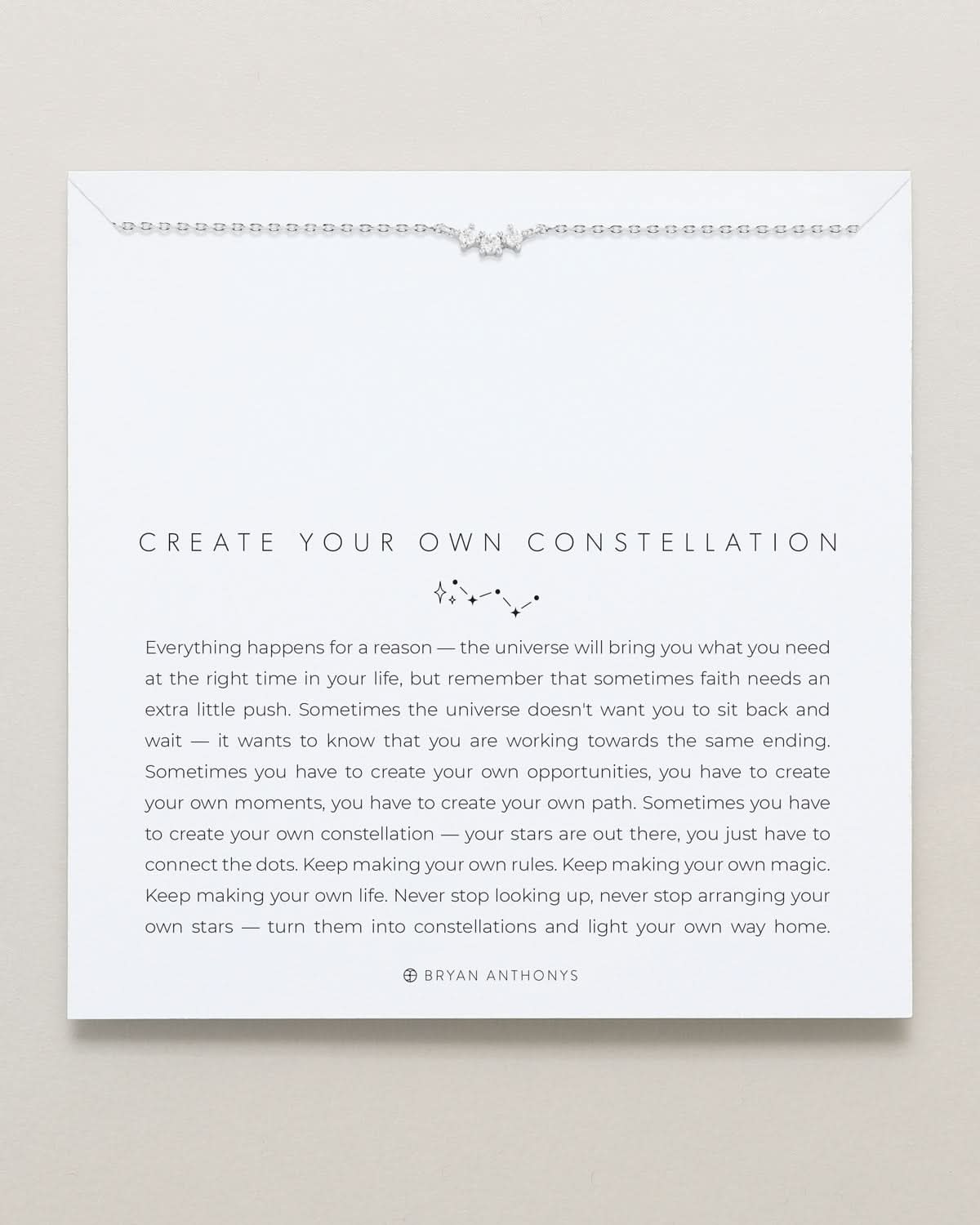 Create Your Own Constellation Stations Necklace