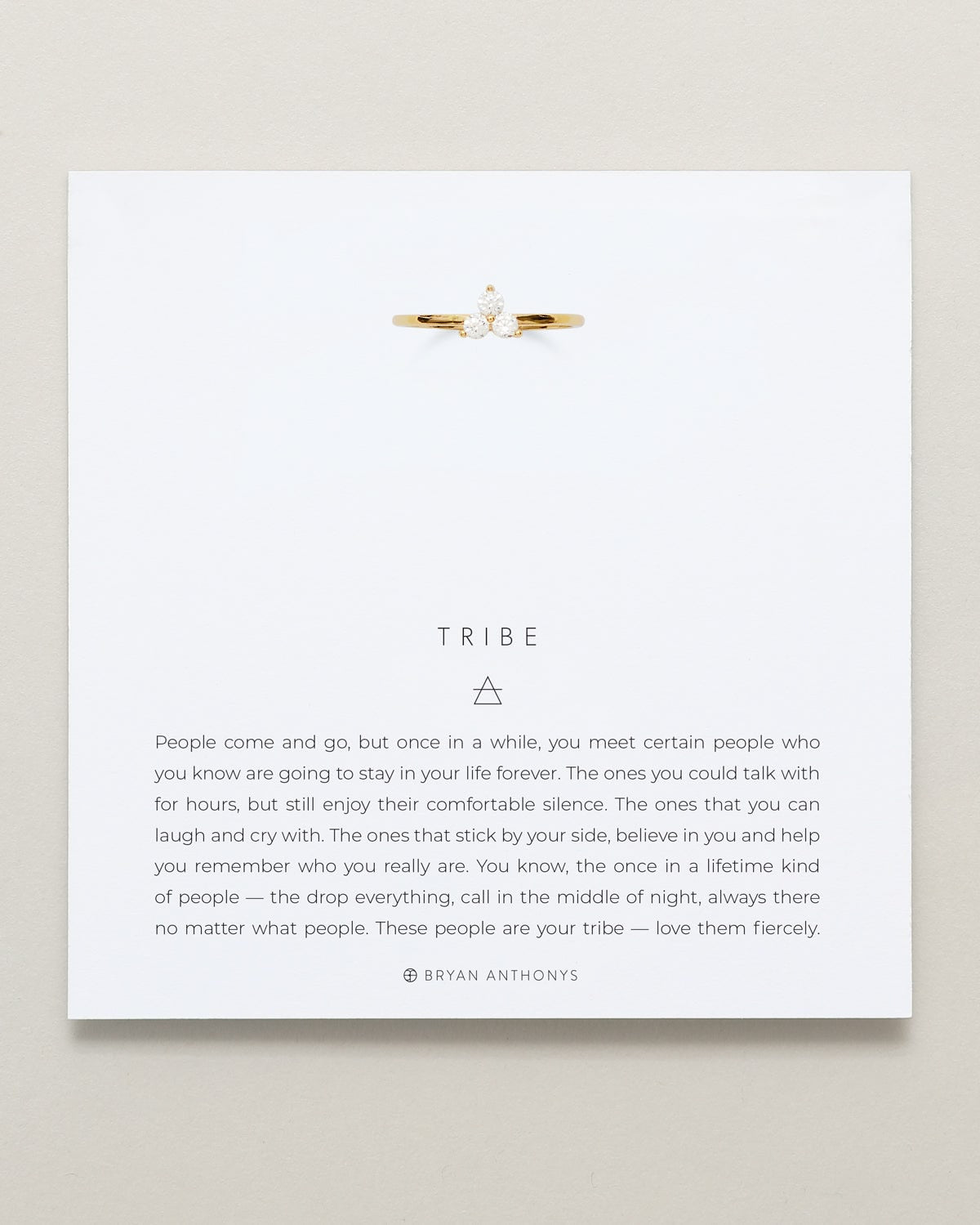Tribe Dainty Friendship Ring