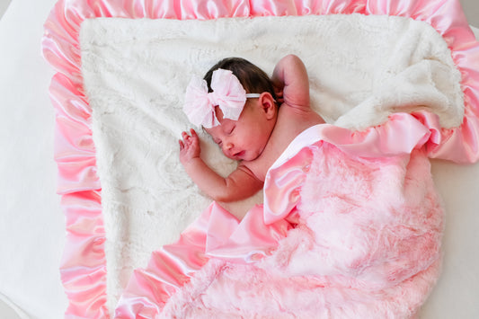 Girly Girl | Luxe Cuddle Baby Blanket