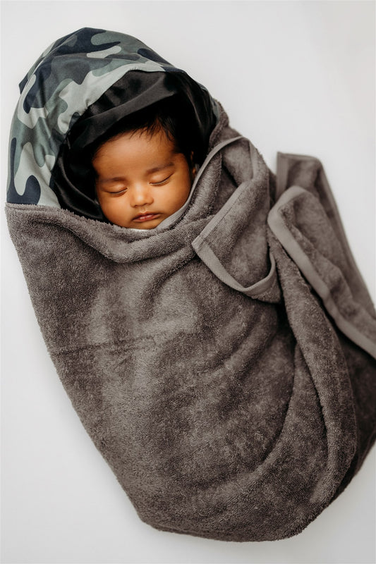 Camo | Luxe Bamboo Hooded Bath Towel