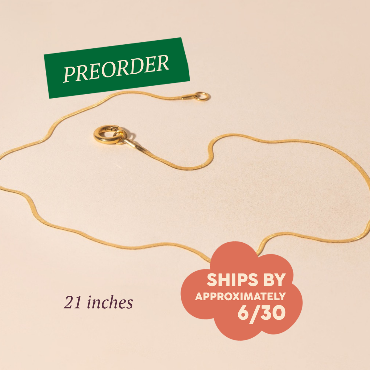 Baby Snake Necklace