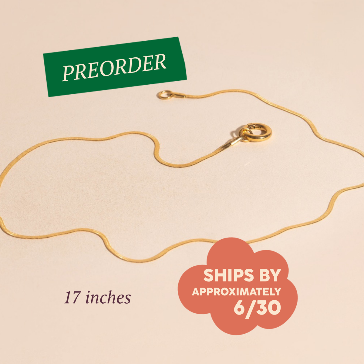 Baby Snake Necklace