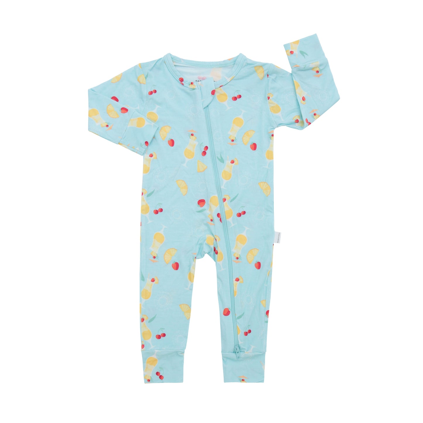 Miami Vice Fruit Smoothie Zippered Romper