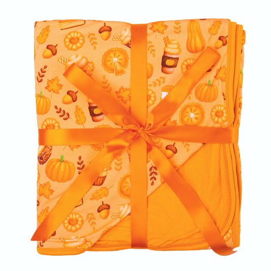 Pumpkin Lover | Bamboo Double Layer Adult Blanket