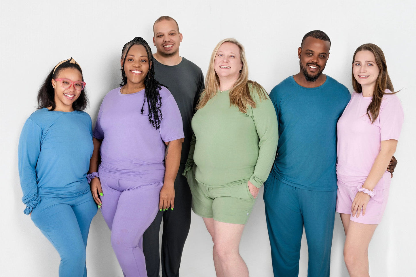 Charcoal | Adult Bamboo Long Sleeve Top