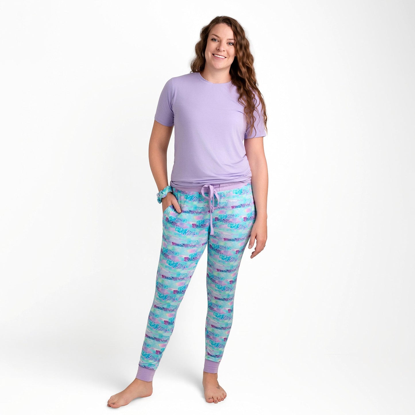 Mermaid Glitter | Women's Bamboo Joggers