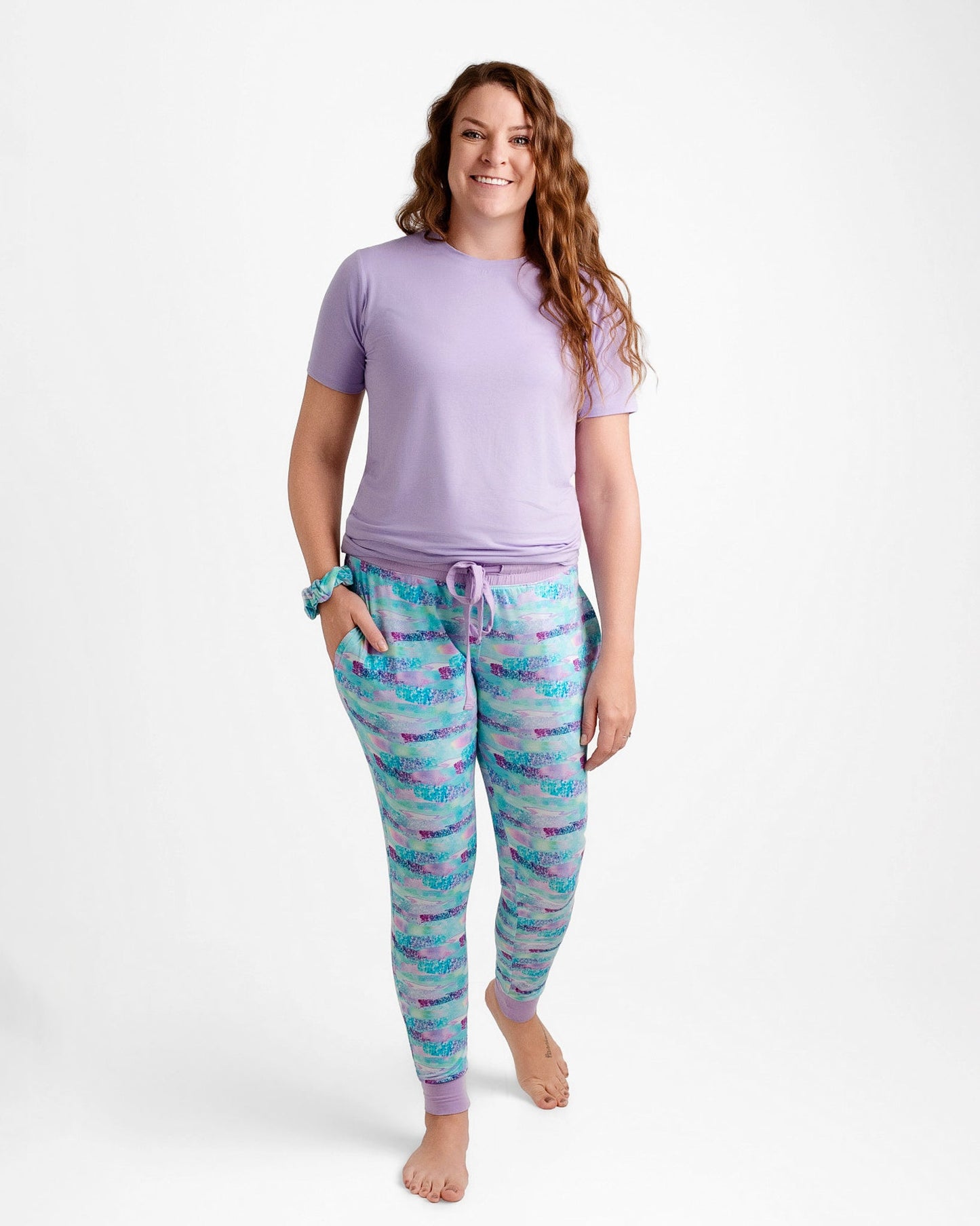 Mermaid Glitter | Women's Bamboo Joggers