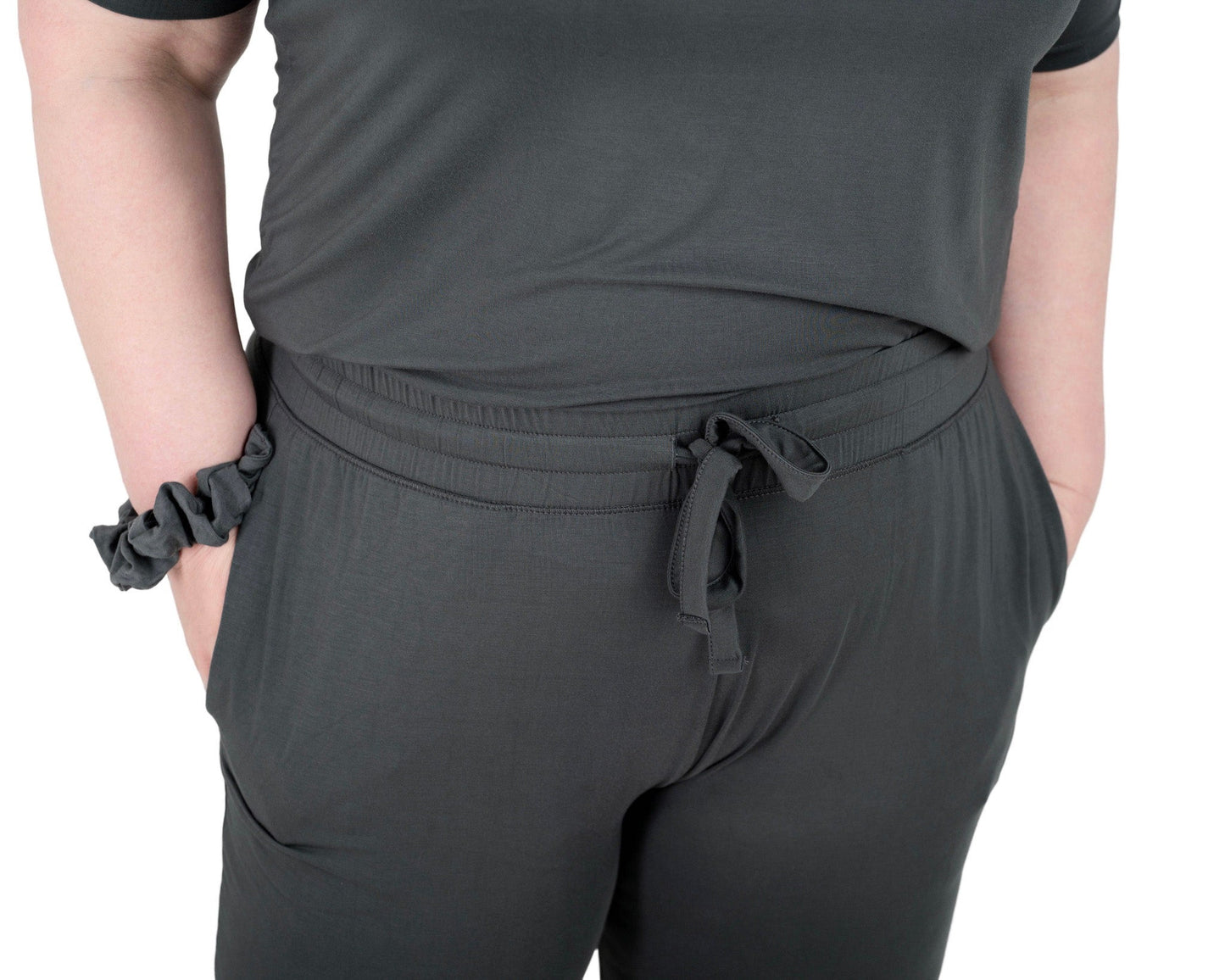 Charcoal | Adult Bamboo Short Sleeve T-Shirt