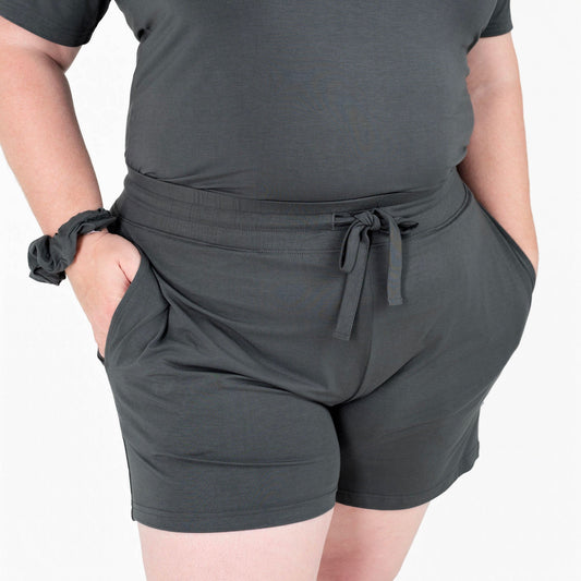 Charcoal | Women's Bamboo Shorts