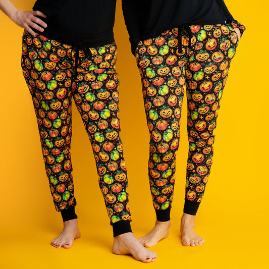 Halloween | Spooky Pumpkins | Women's Bamboo Joggers