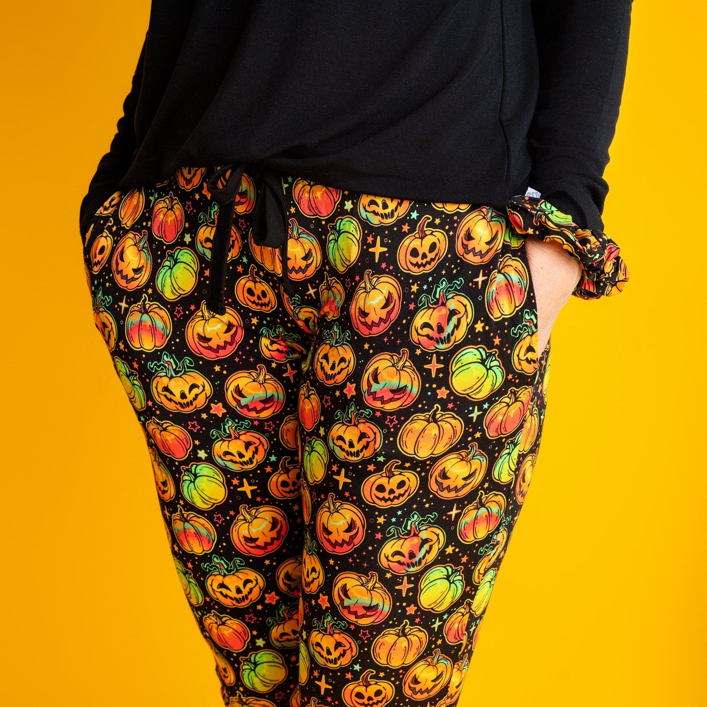 Halloween | Spooky Pumpkins | Women's Bamboo Joggers