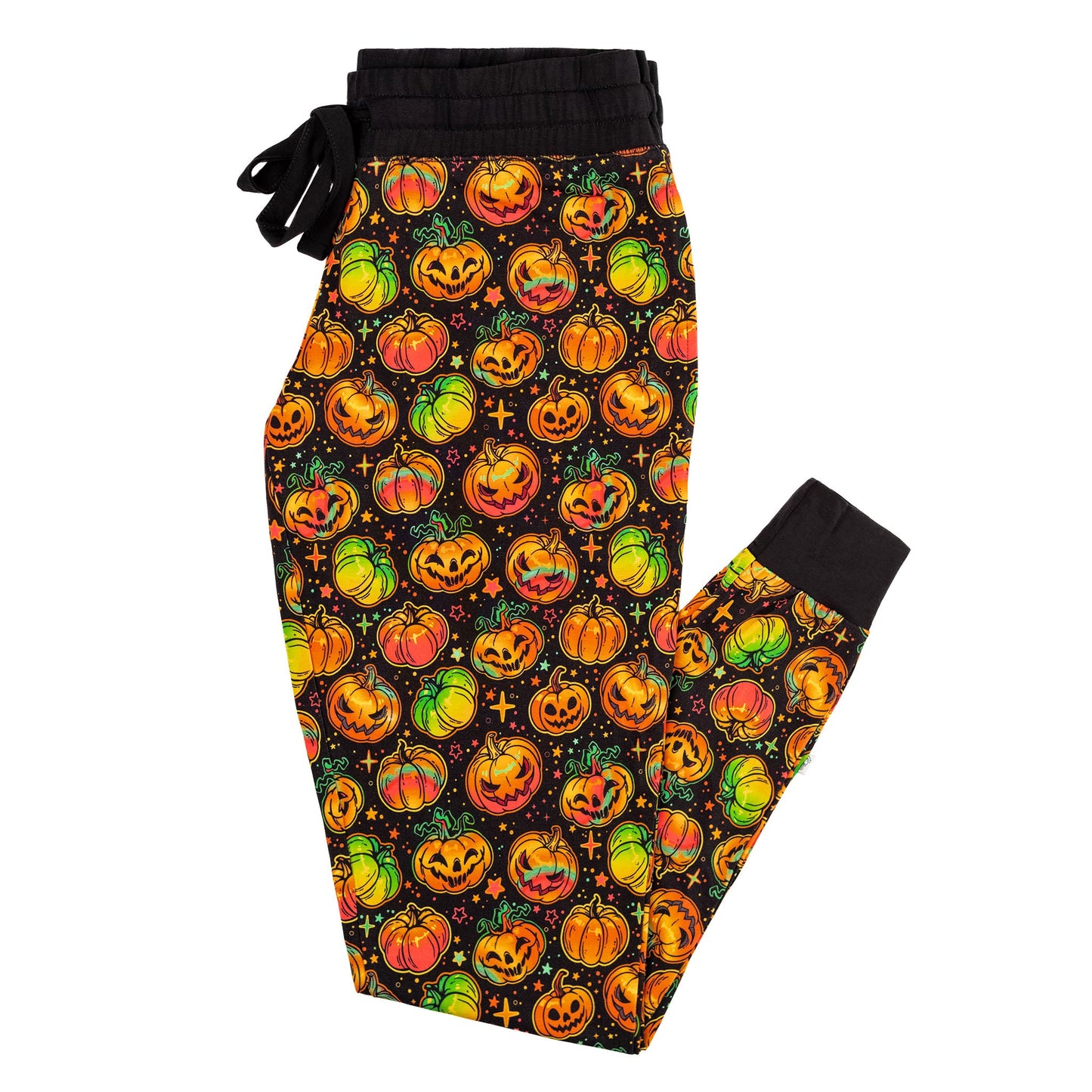 Halloween | Spooky Pumpkins | Women's Bamboo Joggers