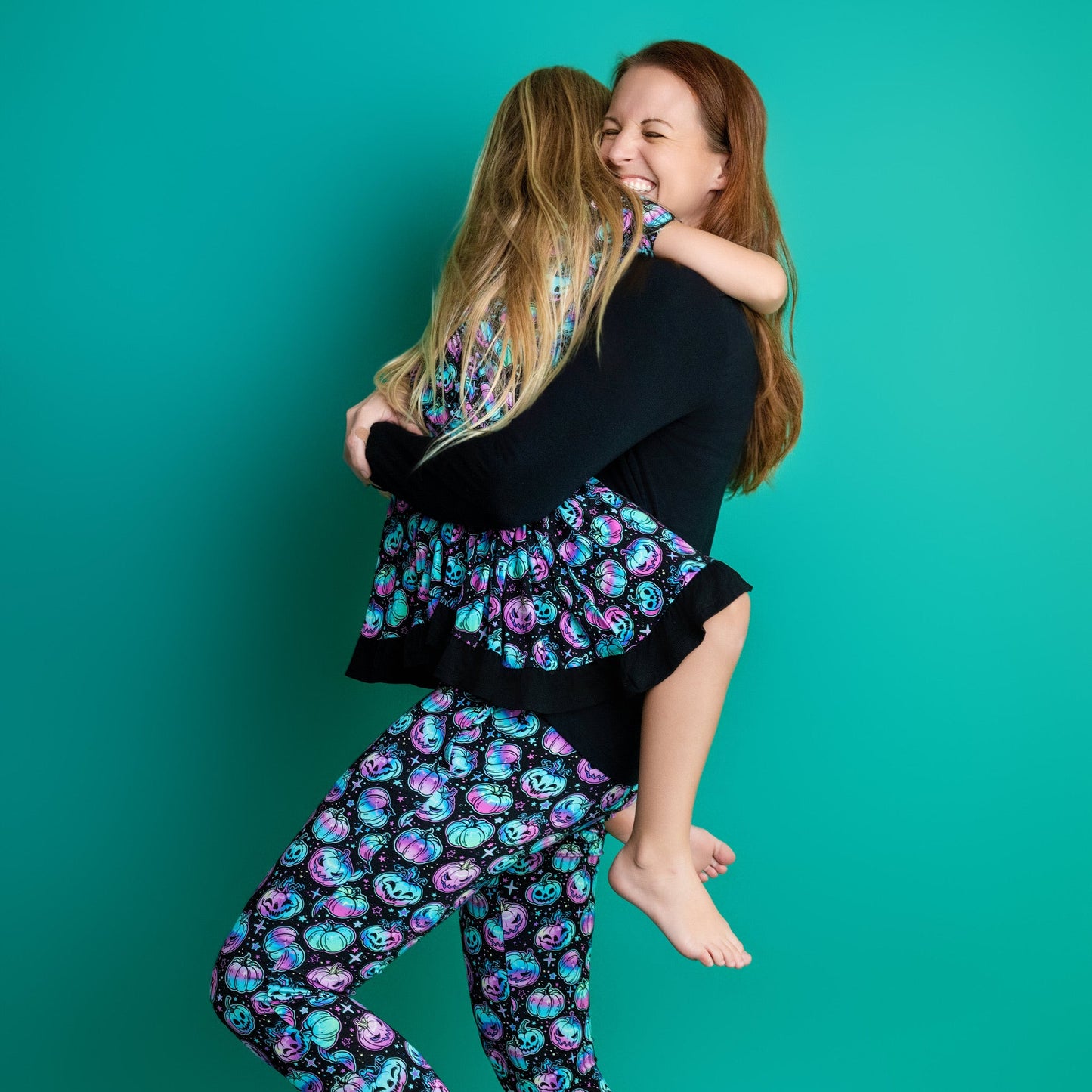 Halloween | Starlight Pumpkins | Women's Bamboo Jogger Pajama Pants